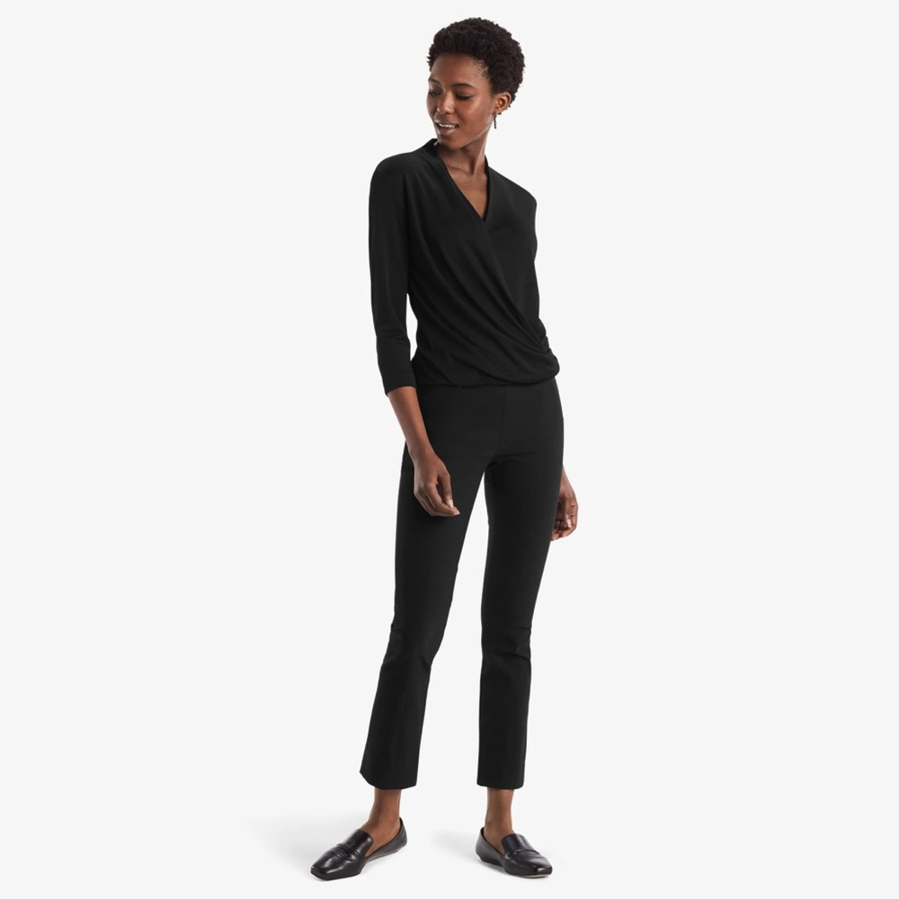 M.M.LaFleur The Deneuve Top Black NWT